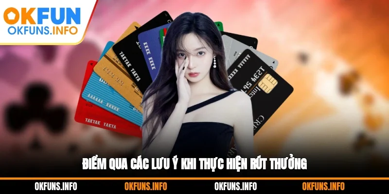 Điểm qua các lưu ý khi thực hiện rút thưởng