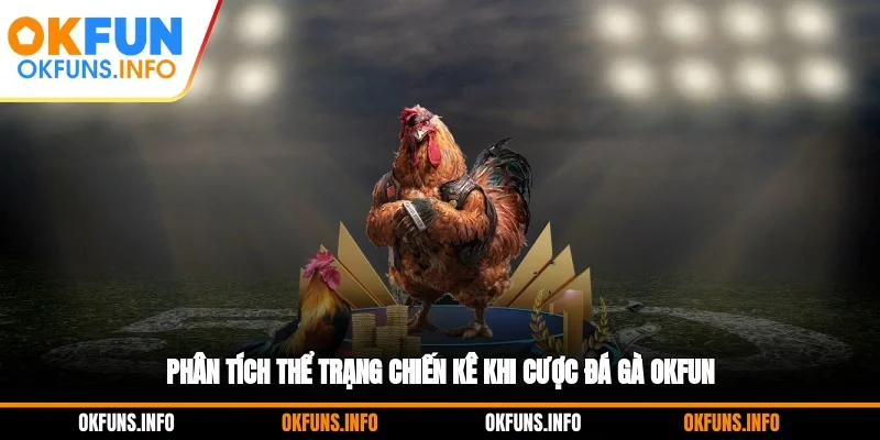 Phân tích thể trạng chiến kê khi cược đá gà OKFUN